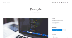Desktop Screenshot of celikemre.com